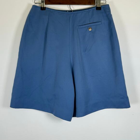 Talbots Periwinkle Blue Wrap Skort, Sz 10 - Picture 3 of 7
